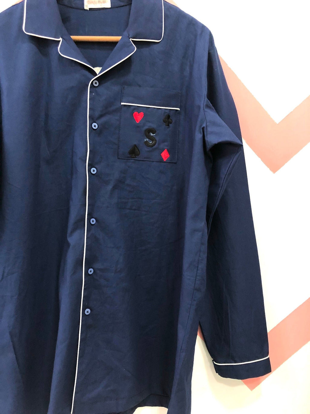 Poker Theme Couple Pj Set | Prepaid Orders Only - Comfy Nights