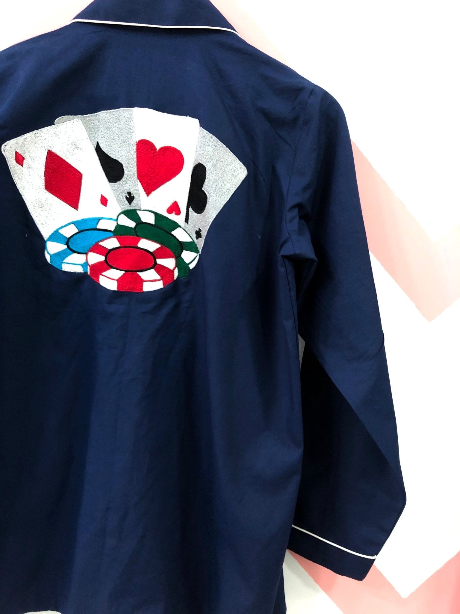 Poker Theme Couple Pj Set | Prepaid Orders Only - Comfy Nights