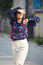 Pom Pom Shirt - Comfy Nights