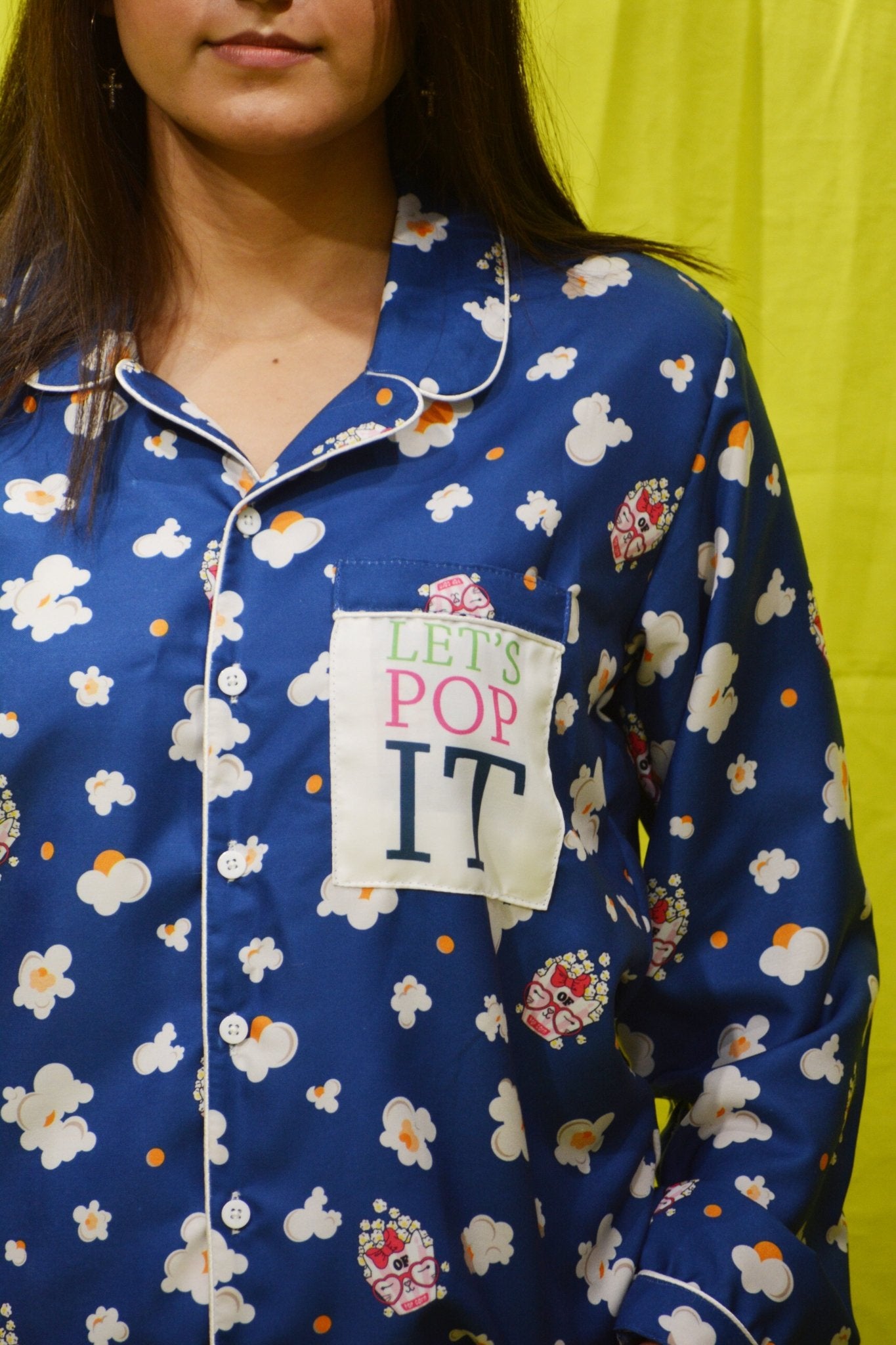 Pop Corn Pj Set - Comfy Nights