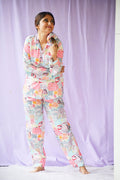 Positive Quotes Pj Set (Teal) - Comfy Nights