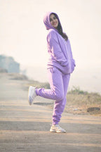 Purple Hoodie + Joggers - Comfy Nights