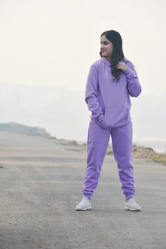 Purple Hoodie + Joggers - Comfy Nights