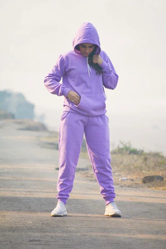 Purple Hoodie + Joggers - Comfy Nights