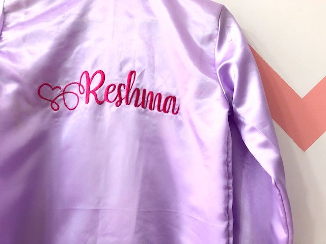 Purple Personalise Satin Pj Set | Prepaid Orders Only - Comfy Nights