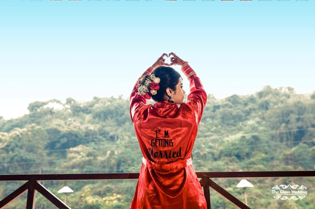 Red Personalise Robe | Prepaid Orders Only - Comfy Nights