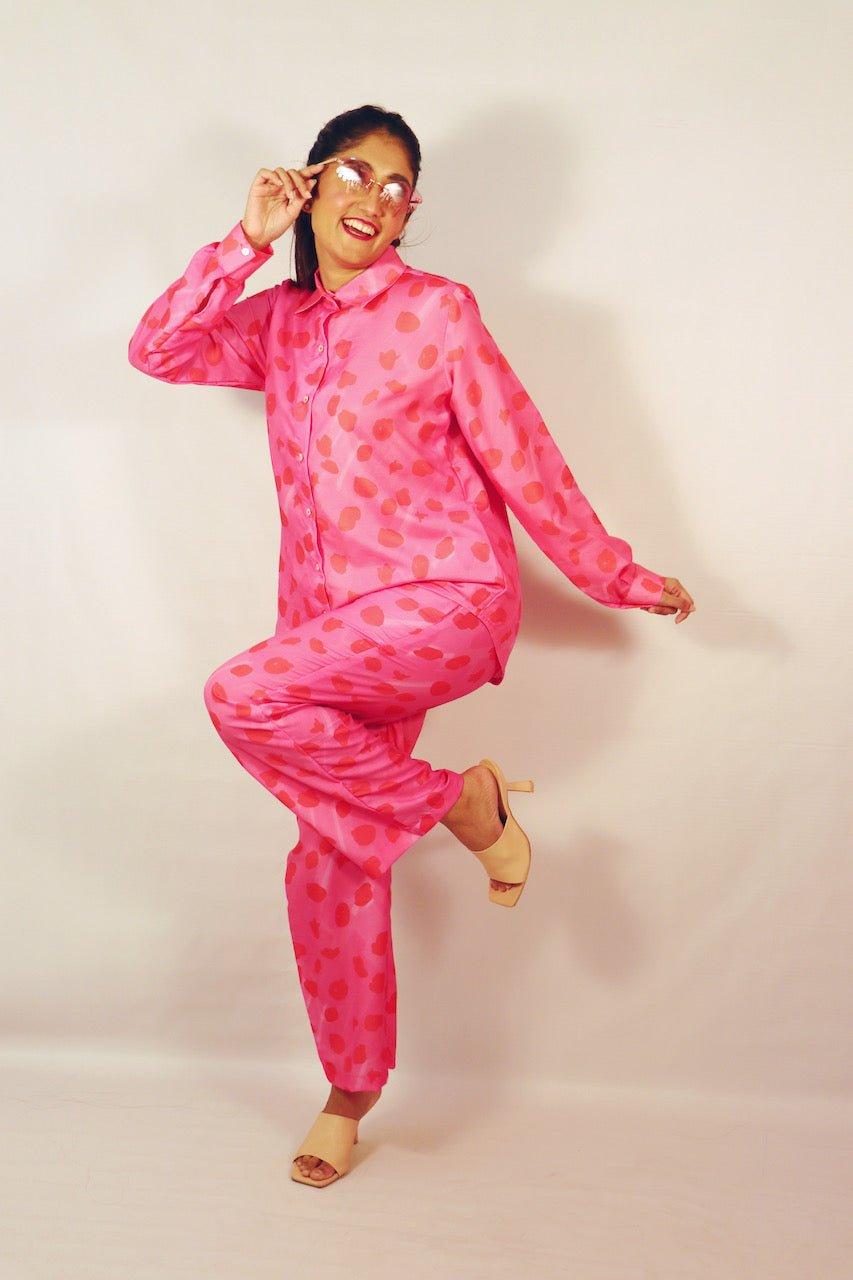 Rose Petals Co-Ord Set - Comfy Nights