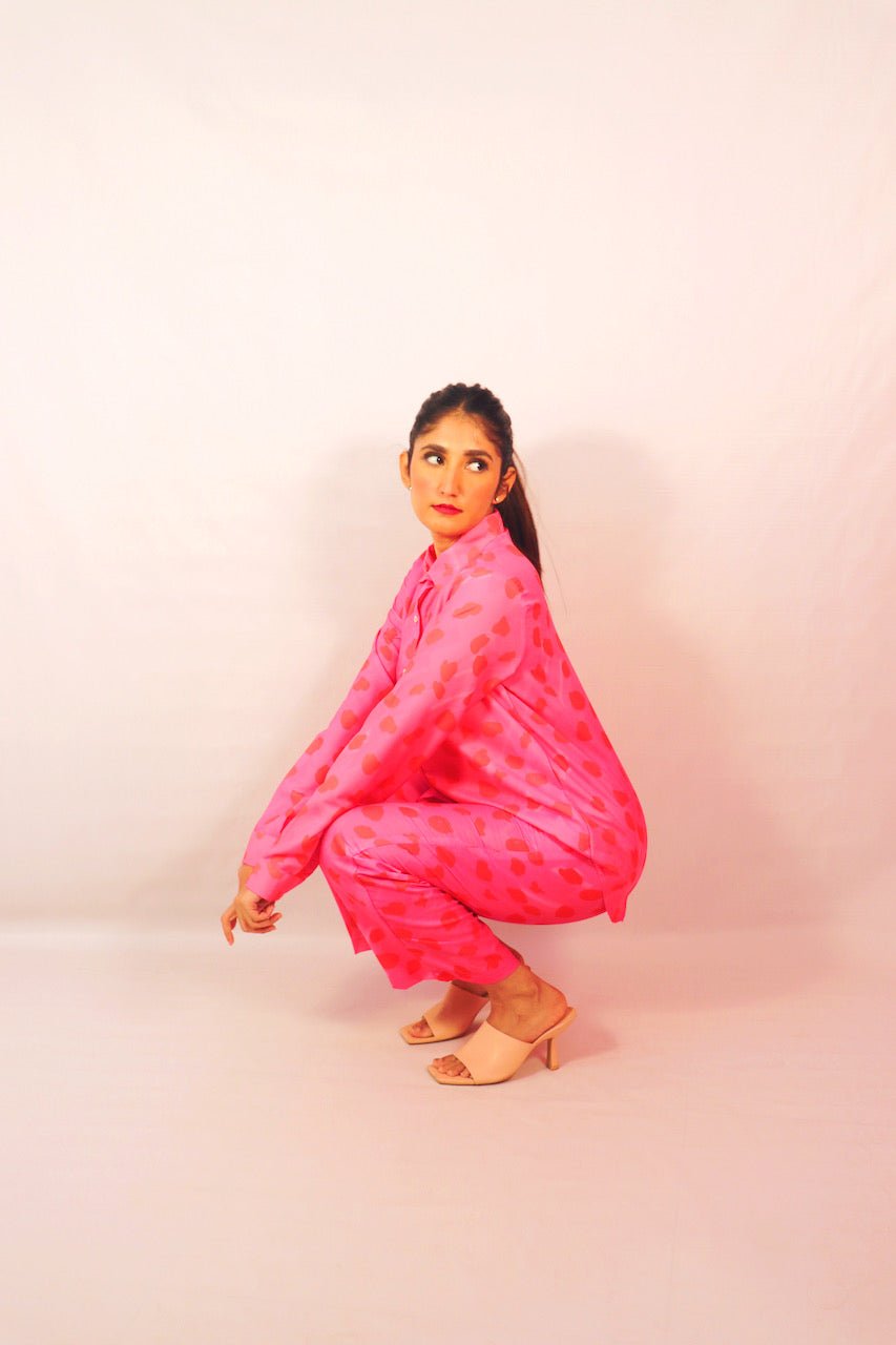 Rose Petals Co-Ord Set - Comfy Nights