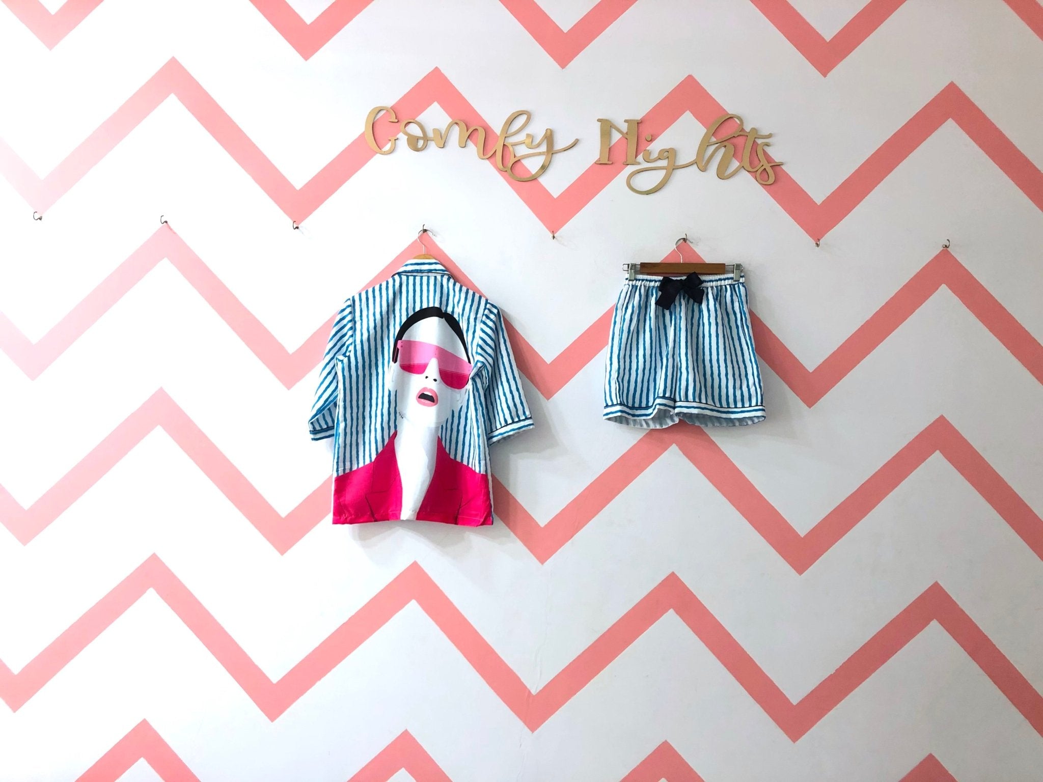 Sassy Lady Shorts Set - Comfy Nights