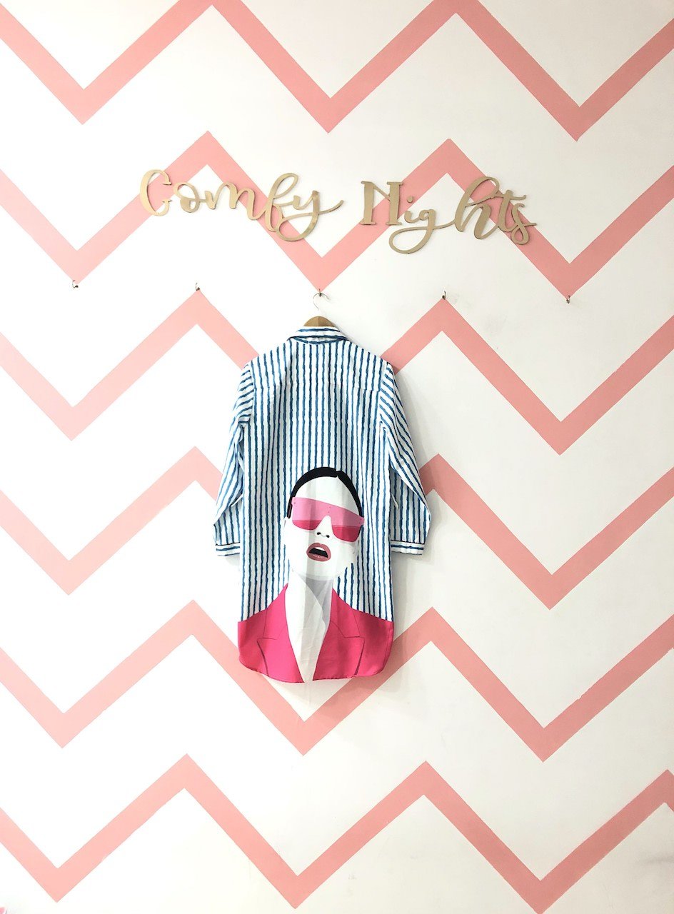 Sassy Lady Sleep Shirt - Comfy Nights