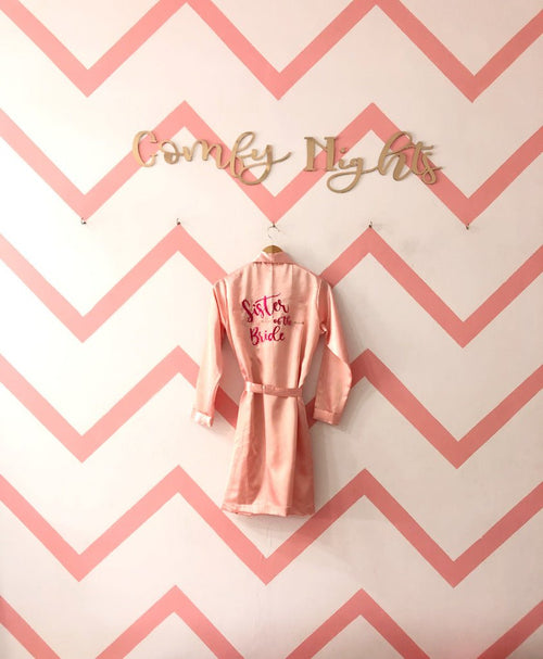 Sister of the Bride Robe | Prepaid Orders Only - Comfy Nights