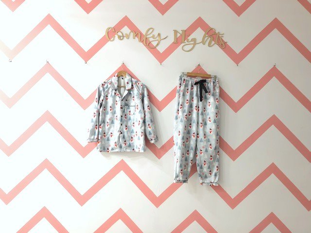 Snow Man Pj Set - Comfy Nights