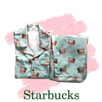 Starbucks Pj Set (Women) - Comfy Nights