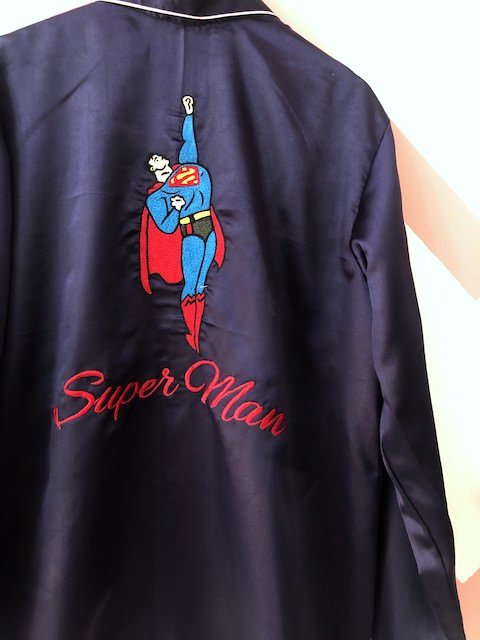 Superman & Wonder Woman Satin Couple Set | Prepaid Orders Only - Comfy Nights