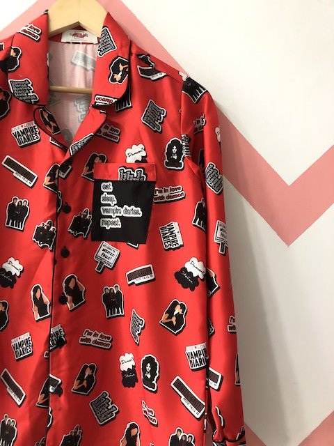 The Vampire Diaries Pj Set (Women) - Comfy Nights