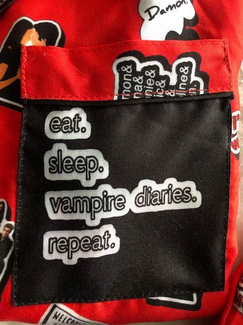 The Vampire Diaries Pj Set (Women) - Comfy Nights