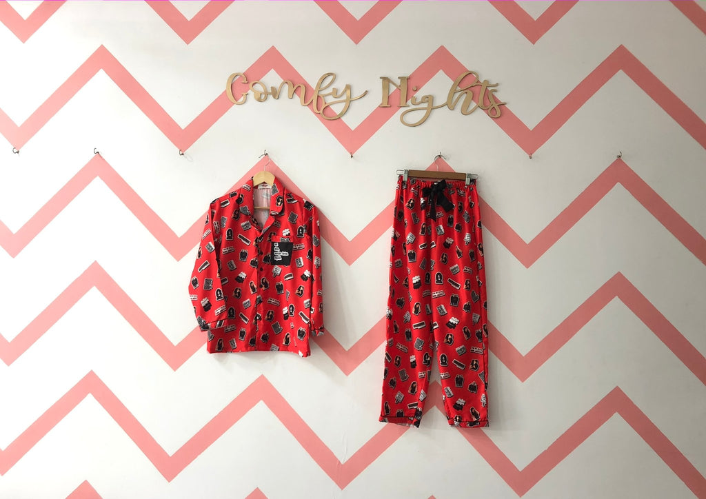 The Vampire Diaries Pj Set (Women) - Comfy Nights