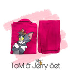 Tom & Jerry Pj Set | Prepaid Orders Only - Comfy Nights
