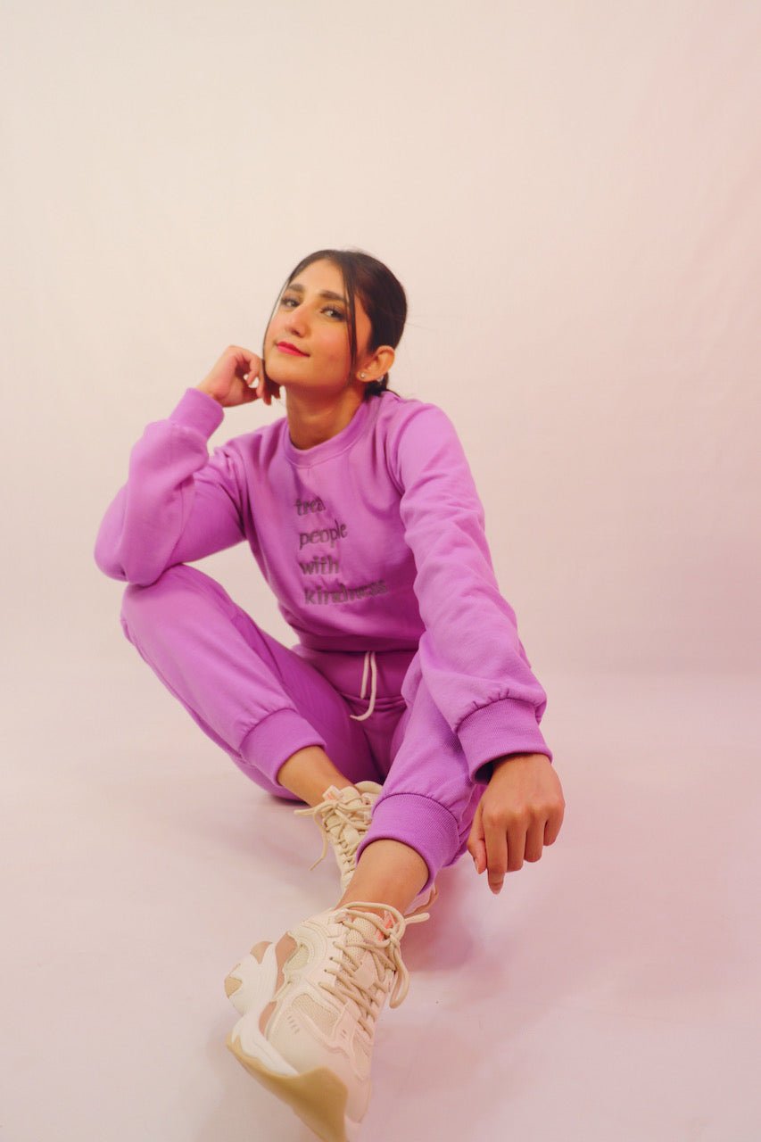 Treat People with Kindness Sweatshirt + Joggers - Comfy Nights