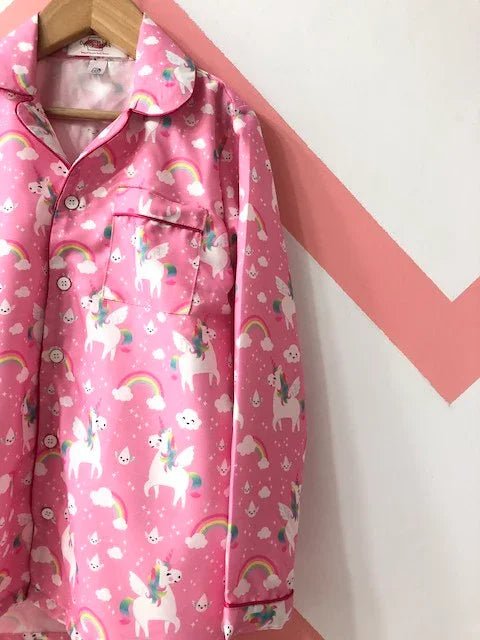 Unicorn Print Pj Set - Comfy Nights