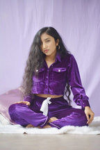 Violet Co-Ord Set - Comfy Nights