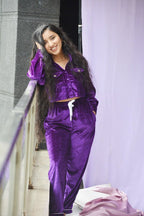 Violet Co-Ord Set - Comfy Nights