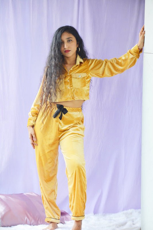 Yellow Co-Ord Set - Comfy Nights