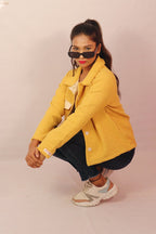 Yellow Jacquard Jacket (Limited Edition) - Comfy Nights